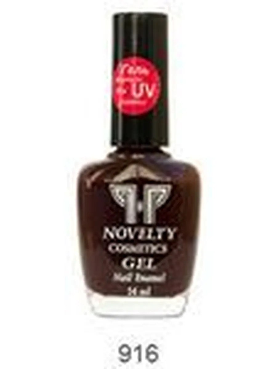 Novelty Cosmetics Лак для ногтей Gel Formula, тон №916, 14 мл