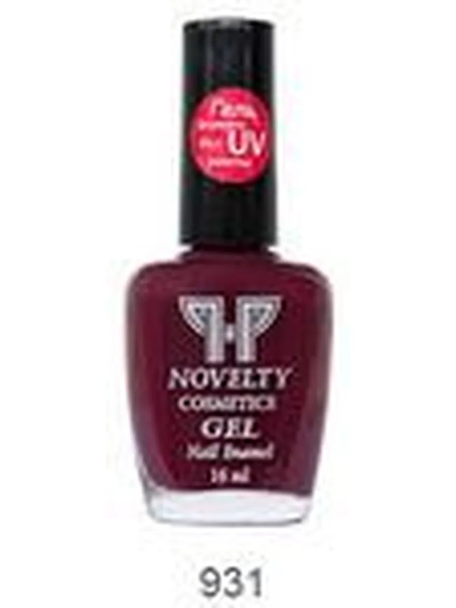 Novelty Cosmetics Лак для ногтей Gel Formula, тон №931, 14 мл