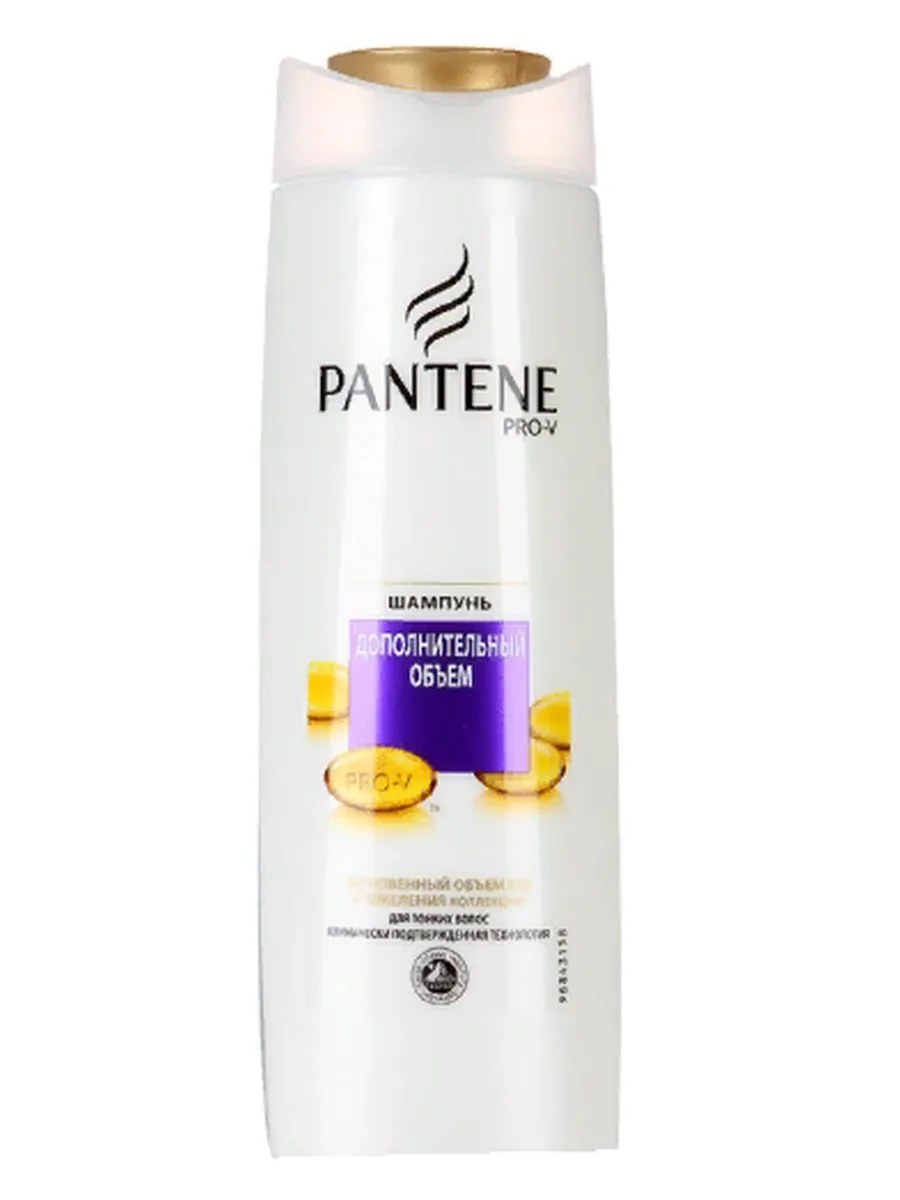 Pantene Шампунь для волос Дополнительный объем, 400 мл