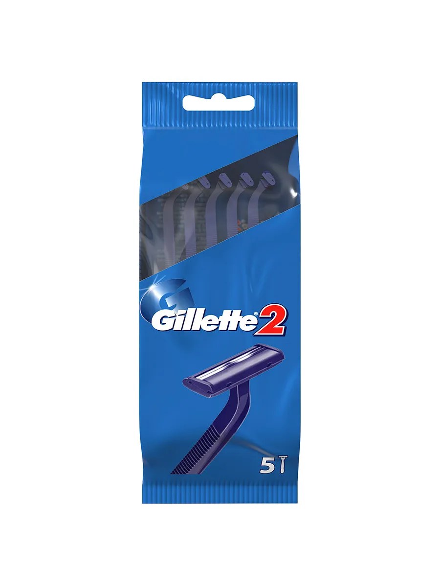 Gillette Станок одноразовый Gillette 2, 5 шт