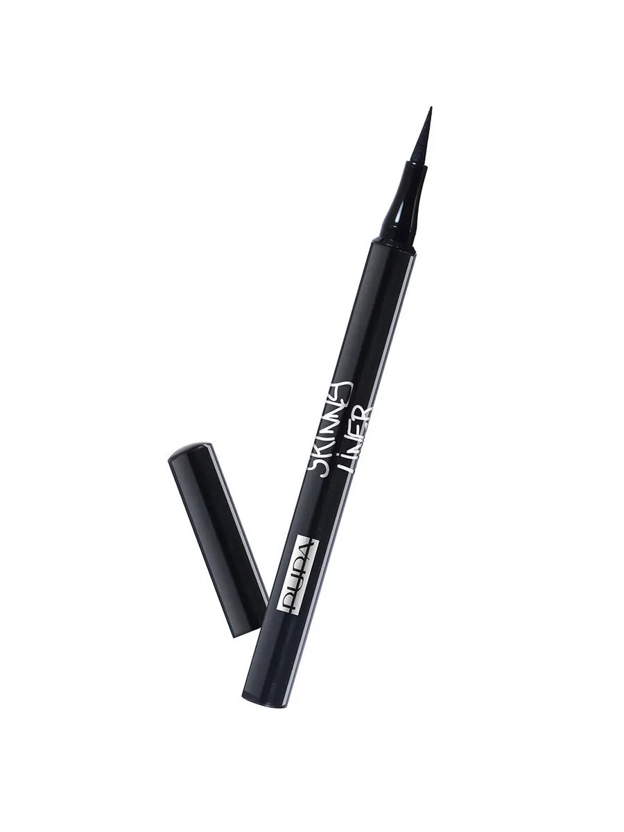 Pupa Подводка для глаз Skinny Liner, тон №001, Черный, 1 мл