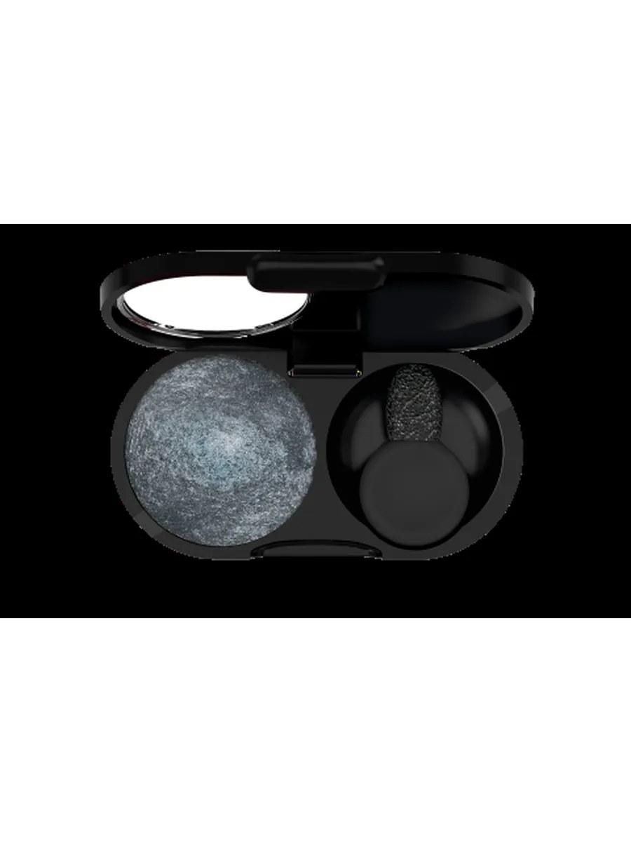 Pupa Тени для век Vamp! Eyeshadow Wet&Dry, запеченные, с сияющим финишем, тон №308, Антрацитово-серый, 1 гр