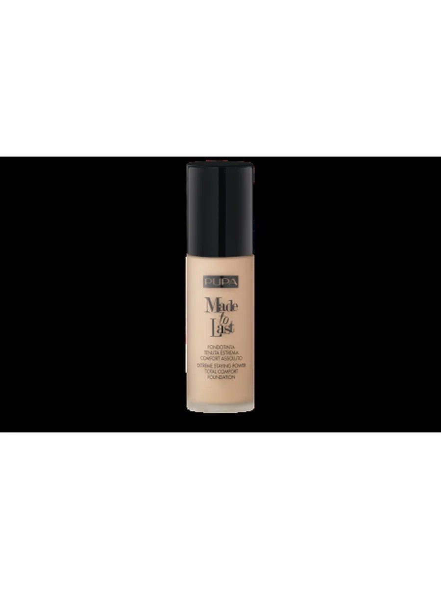 Pupa Тональная основа Made To Last Foundation, ультрастойкая, тон №002, Слоновая кость, 30 мл