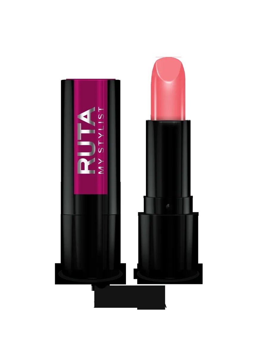 Ruta Помада для губ Glamour Lipstick, тон №08, Живой коралл, 4,5 гр