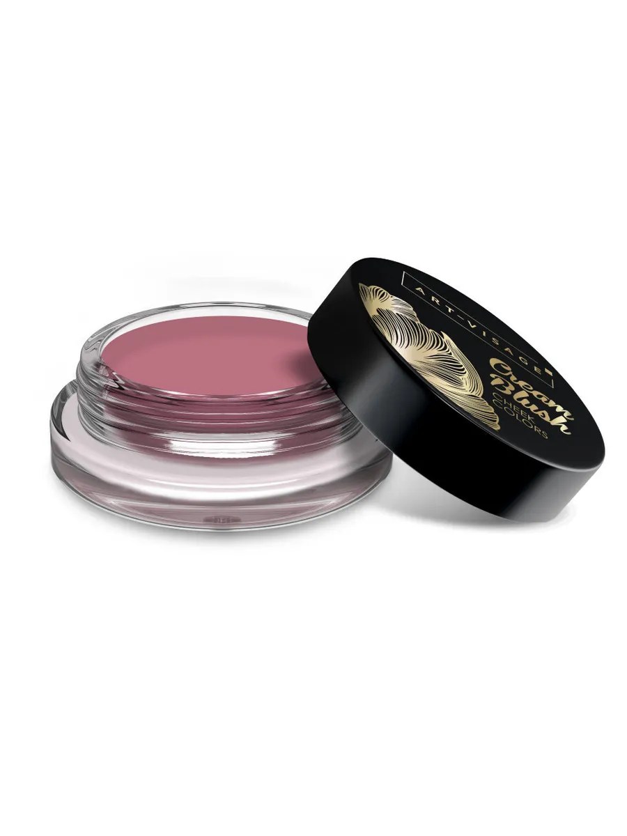 Art-Visage Румяна для лица Сream Blush, кремовые, тон №01, Ягодный сорбет, 5 гр