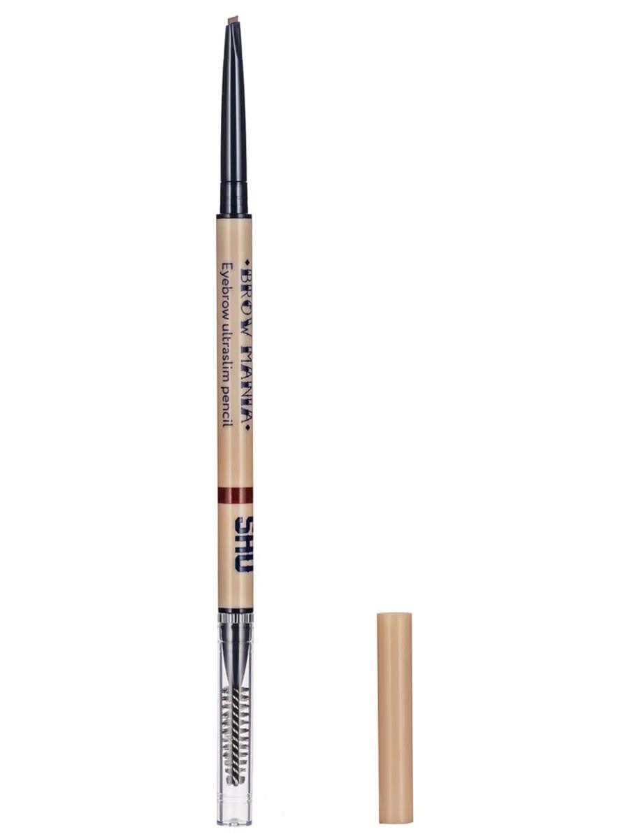 SHU Карандаш для бровей Brow Mania, ультратонкий, тон №221, Холодный коричневый, 0,1 гр