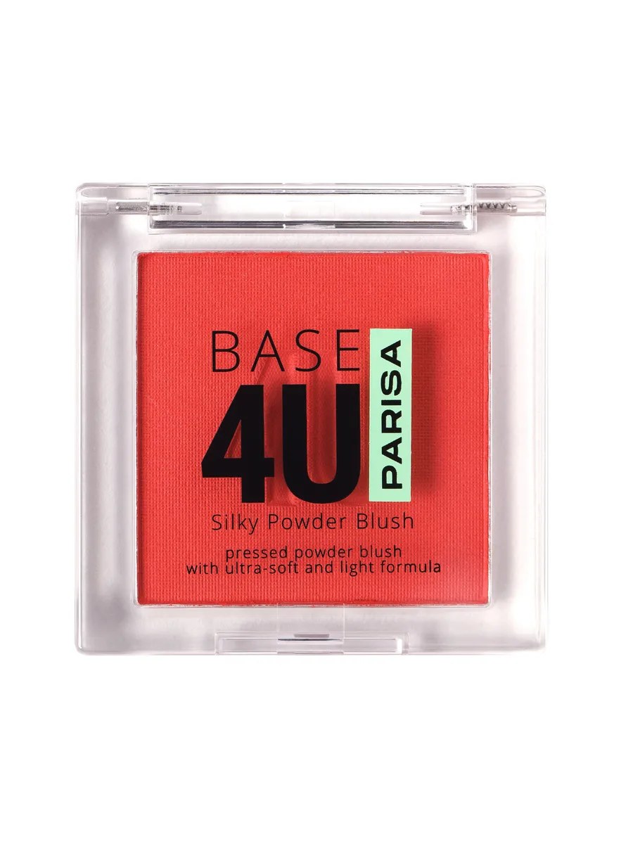 Parisa Румяна для лица Base 4U, B-705, шелковистые, прессованные, тон №06, 4 гр