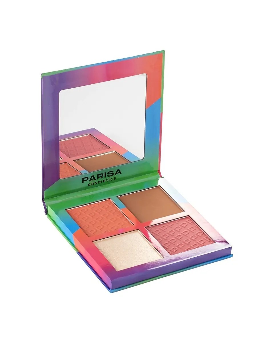 Parisa Палетка для контурирования лица Glamour Glaze, С-2304