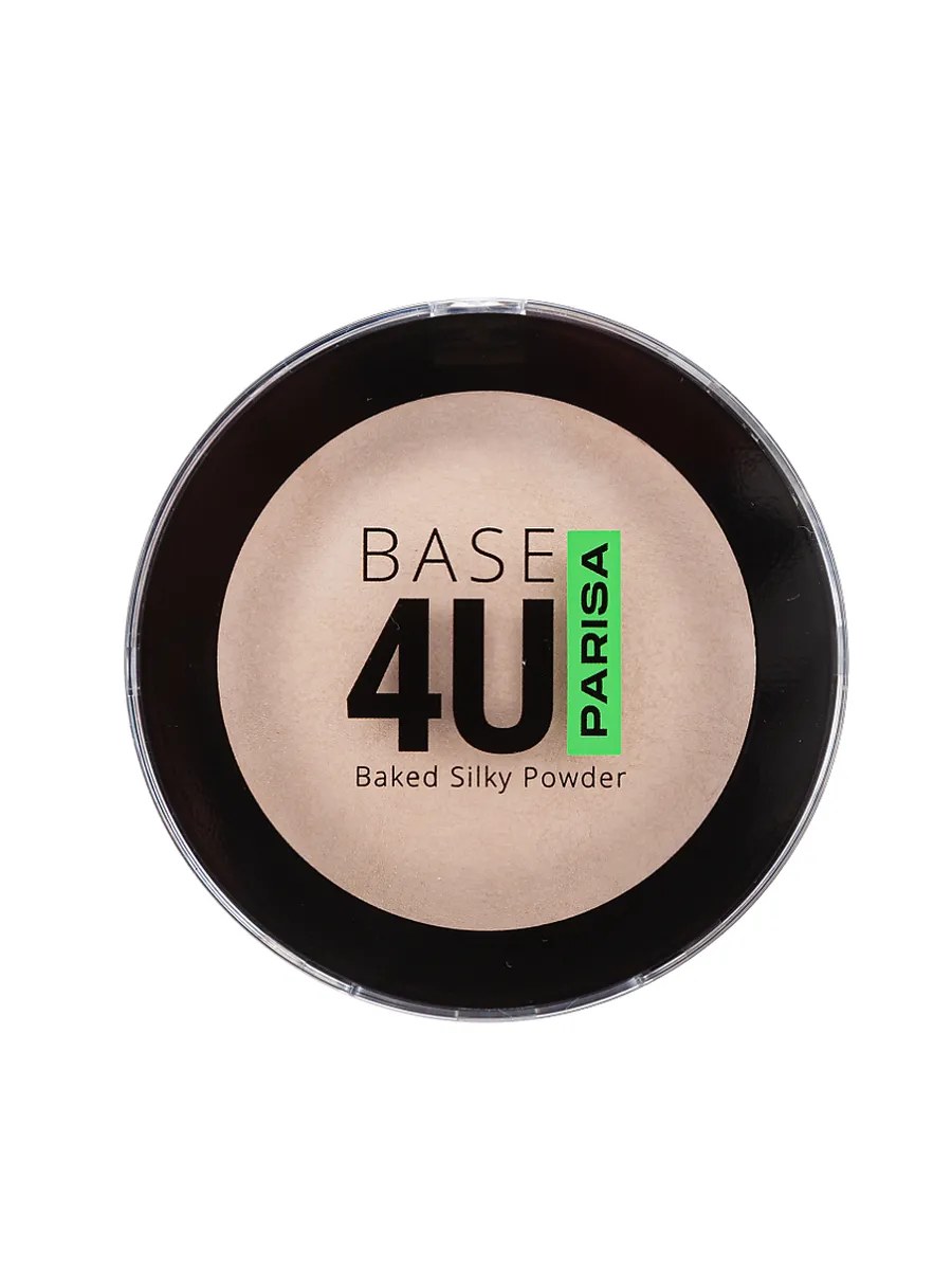 Parisa Пудра для лица Base 4U, PP2306, запеченная, тон №04, Honey, 8 гр