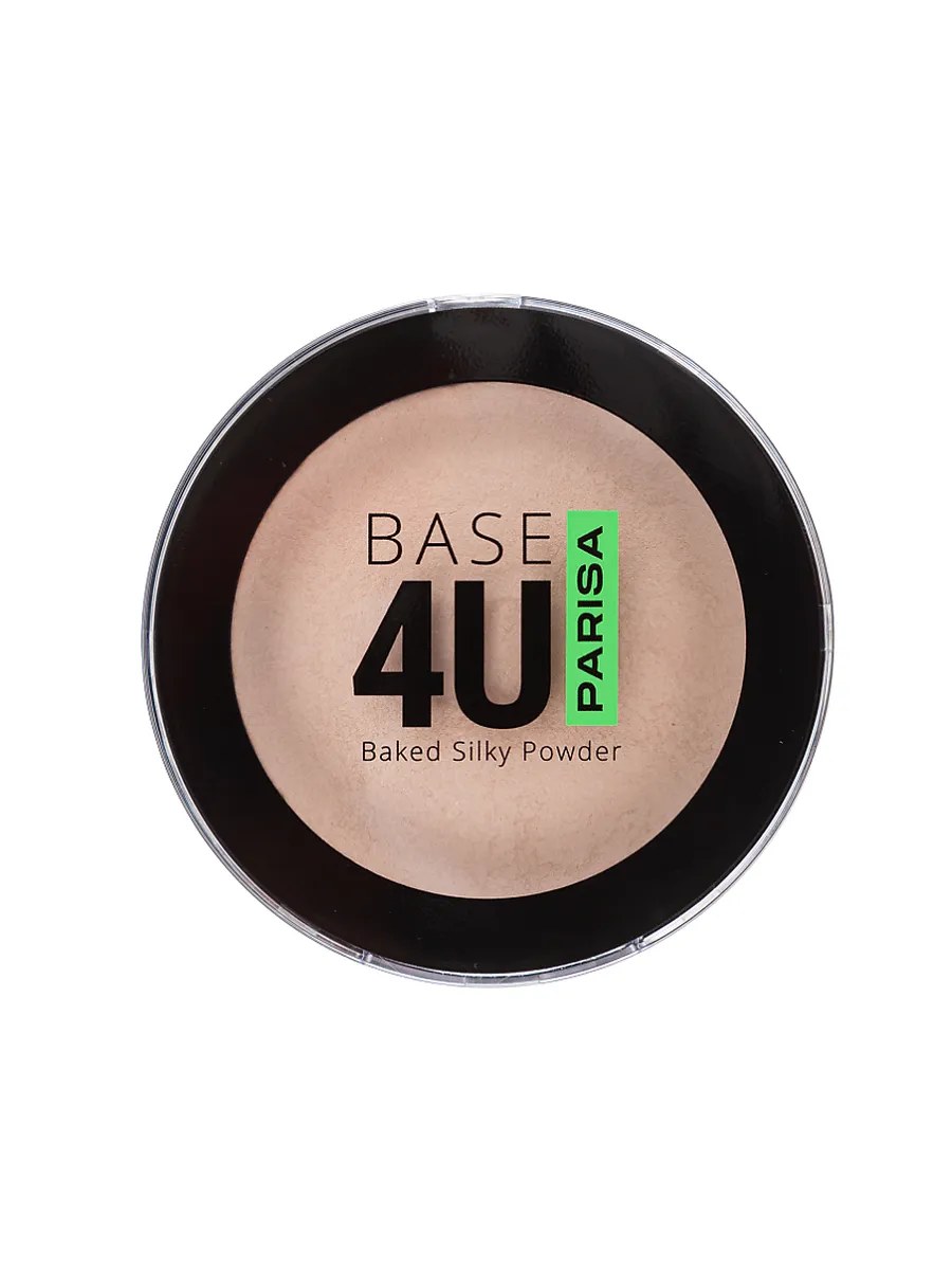 Parisa Пудра для лица Base 4U, PP2306, запеченная, тон №05, Pink Beige, 8 гр