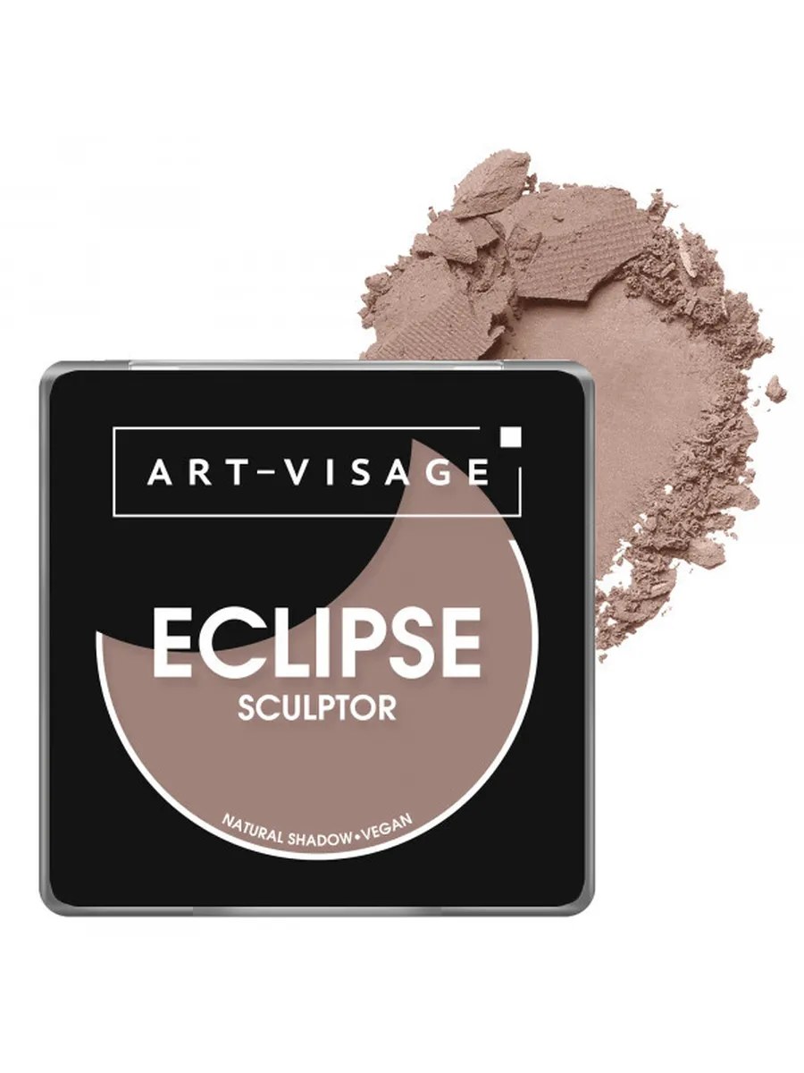 Art-Visage Скульптор для лица Eclipse, пудровый, тон №201, Light taupe, 7 гр