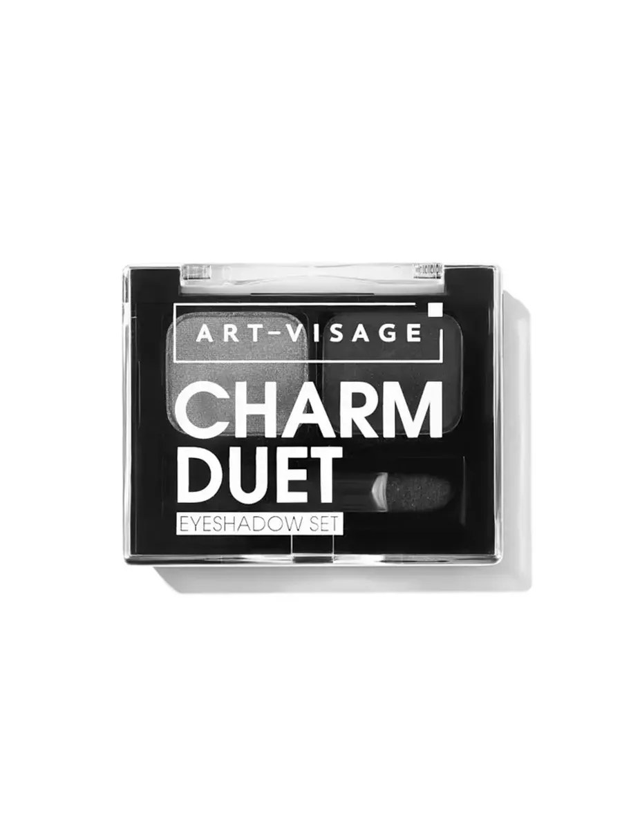Art-Visage Тени для век Charm Duet, двойные, тон №04, 3,6 гр