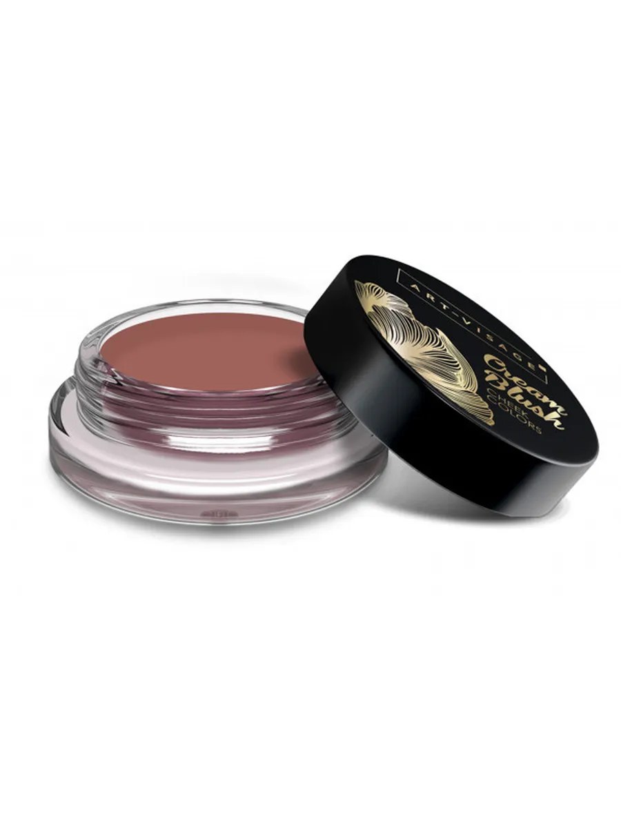 Art-Visage Румяна для лица Сream Blush, кремовые, тон №05, Карамельная роза, 5 гр