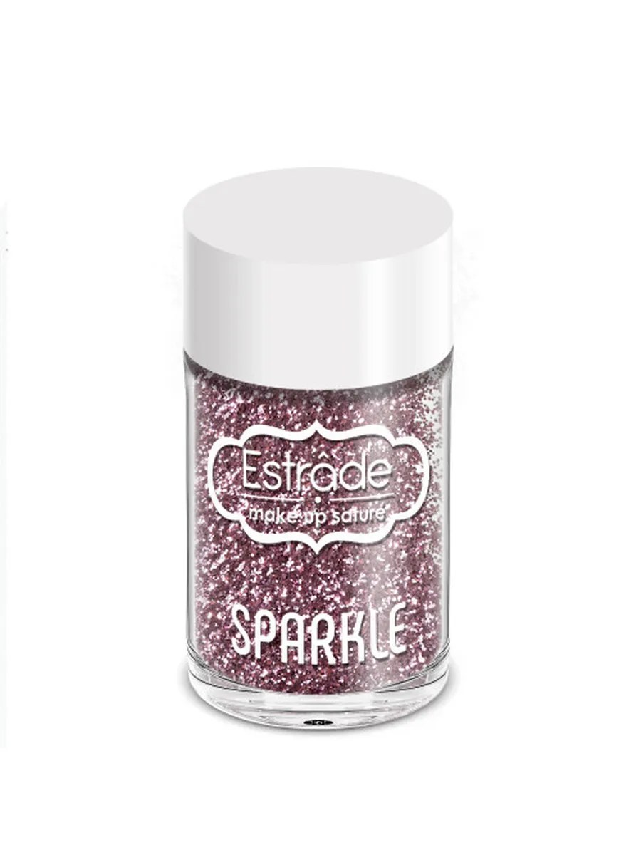 Estrade Глиттер Sparkle, рассыпчатый, тон №52, Дымчато-розовый, 3 гр