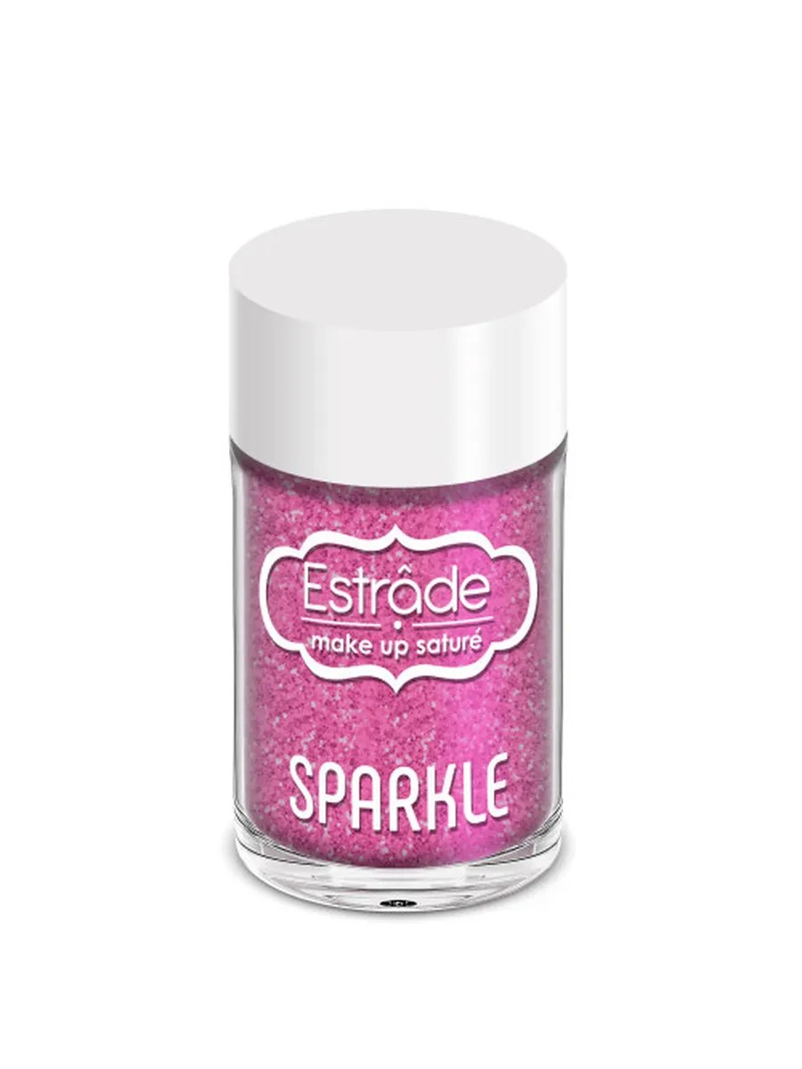 Estrade Глиттер Sparkle, рассыпчатый, тон №54, Фуксия, 3 гр