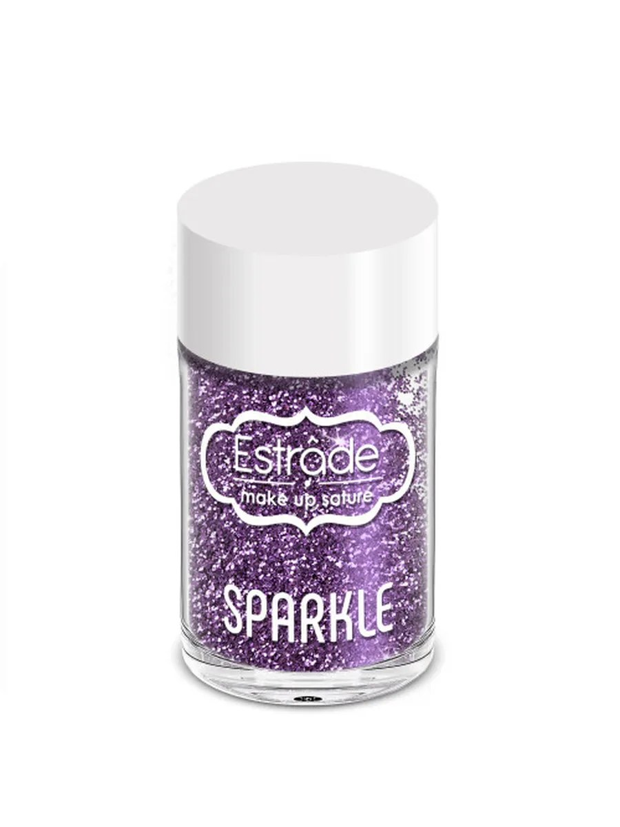 Estrade Глиттер Sparkle, рассыпчатый, тон №55, Аметист, 3 гр