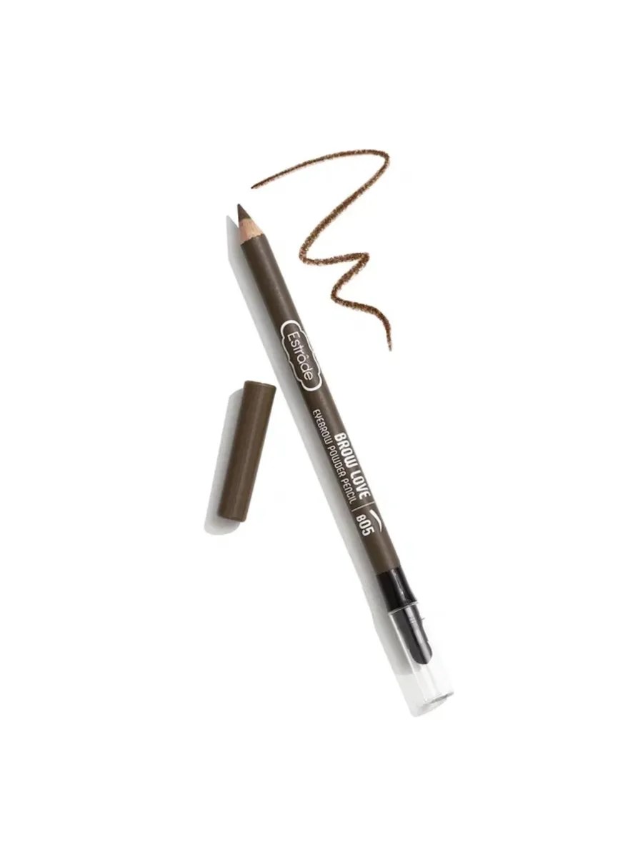 Estrade Карандаш для бровей Brow Love, тон №B05, Теплый шатен, 1,8 гр