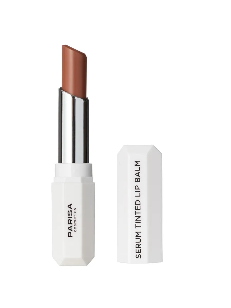 Parisa Бальзам для губ Serum Tinted Lip Balm, PLB-04, оттеночный, тон №03, Latte, 3,2 гр