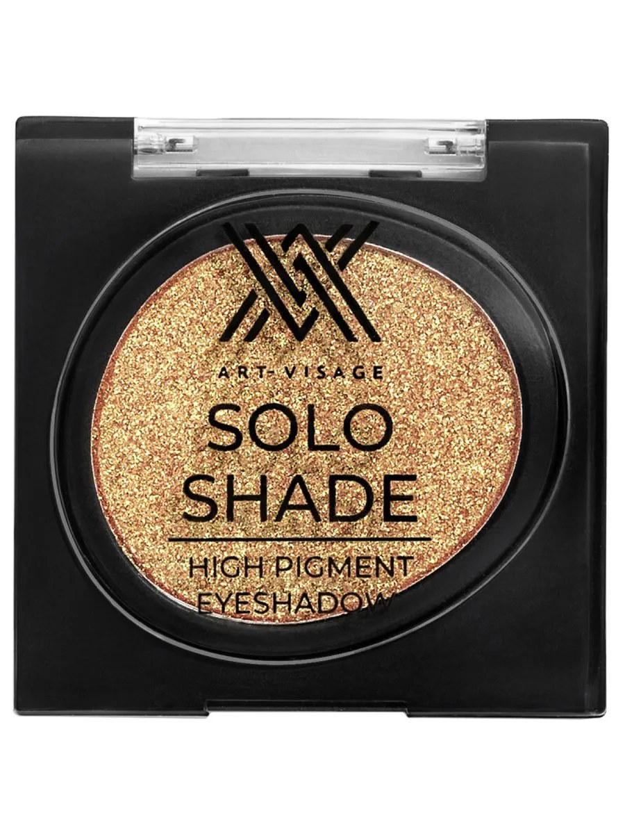 Art-Visage Тени для век Solo Shade, высокопигментированные, тон №55, Медный/зеленый, 1,7 гр