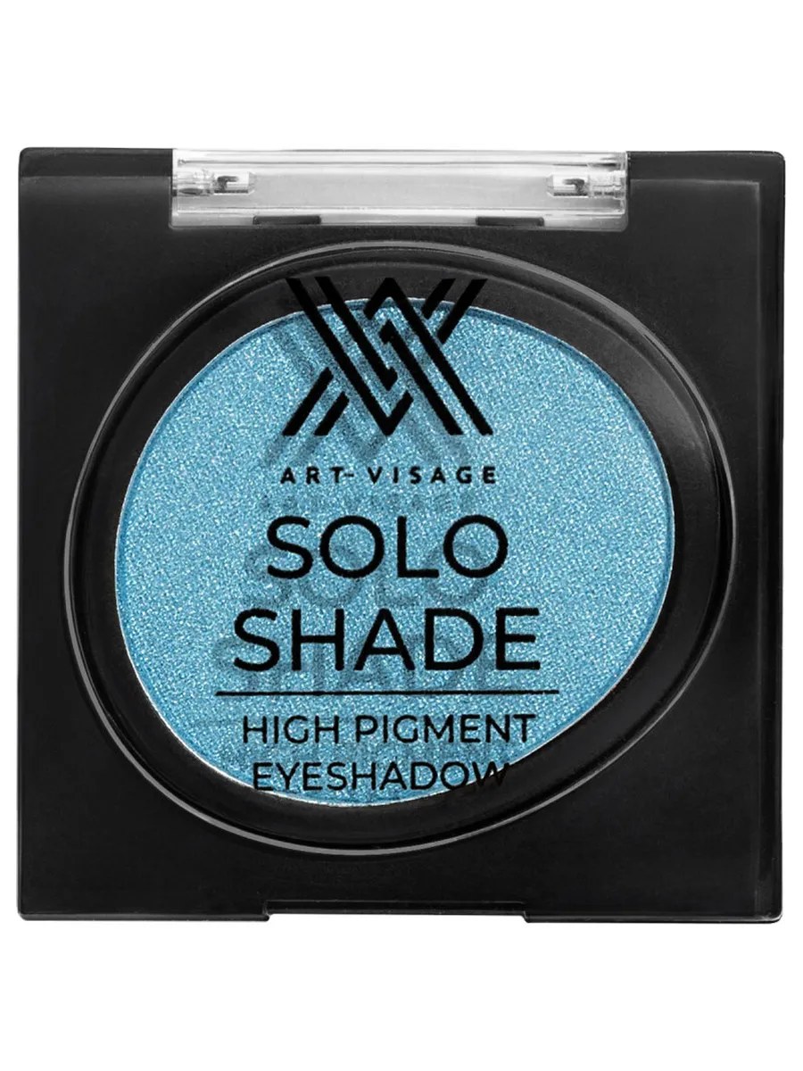 Art-Visage Тени для век Solo Shade, высокопигментированные, тон №62, Лазурный, 1,7 гр