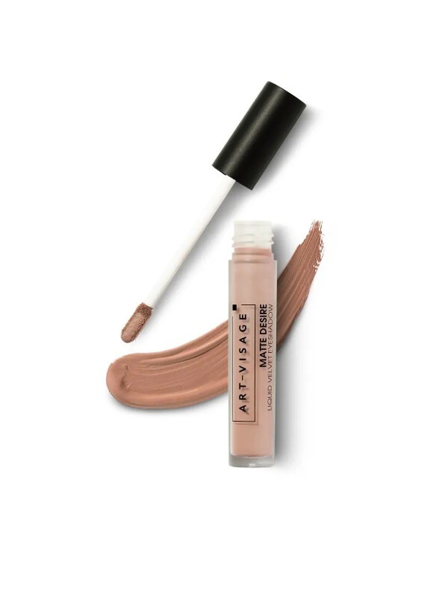 Art-Visage Тени для век Matte Desire, жидкие, матовые, тон №02, Миндаль, 4,3 мл
