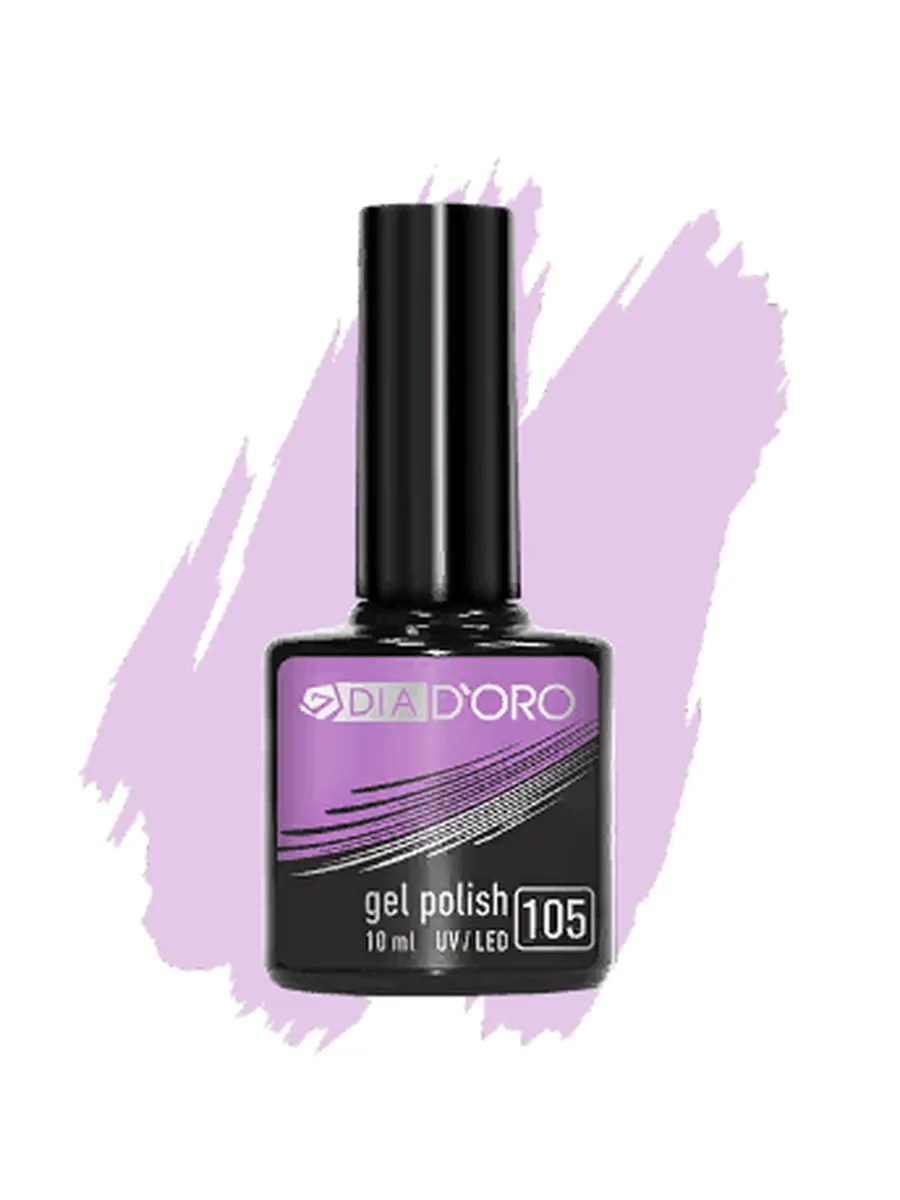 Dia D'oro Гель-лак для ногтей Gel Polish, трехфазный, №105, 10 мл