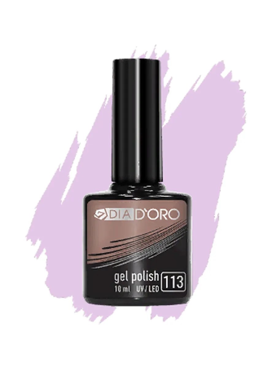 Dia D'oro Гель-лак для ногтей Gel Polish, трехфазный, №113, 10 мл