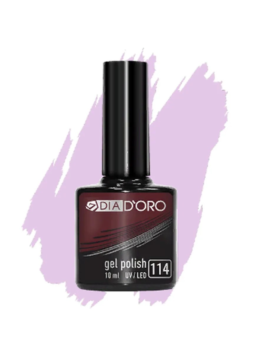 Dia D'oro Гель-лак для ногтей Gel Polish, трехфазный, №114, 10 мл