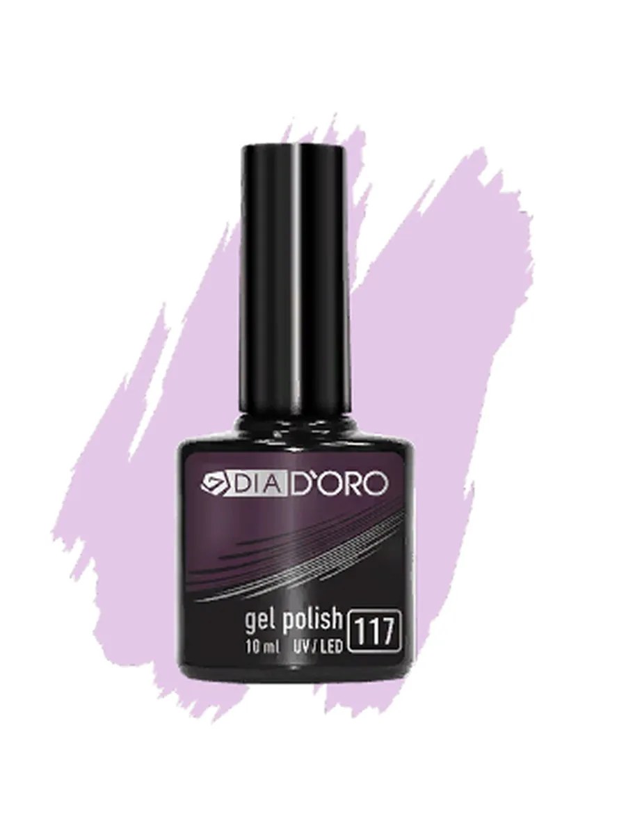 Dia D'oro Гель-лак для ногтей Gel Polish, трехфазный, №117, 10 мл