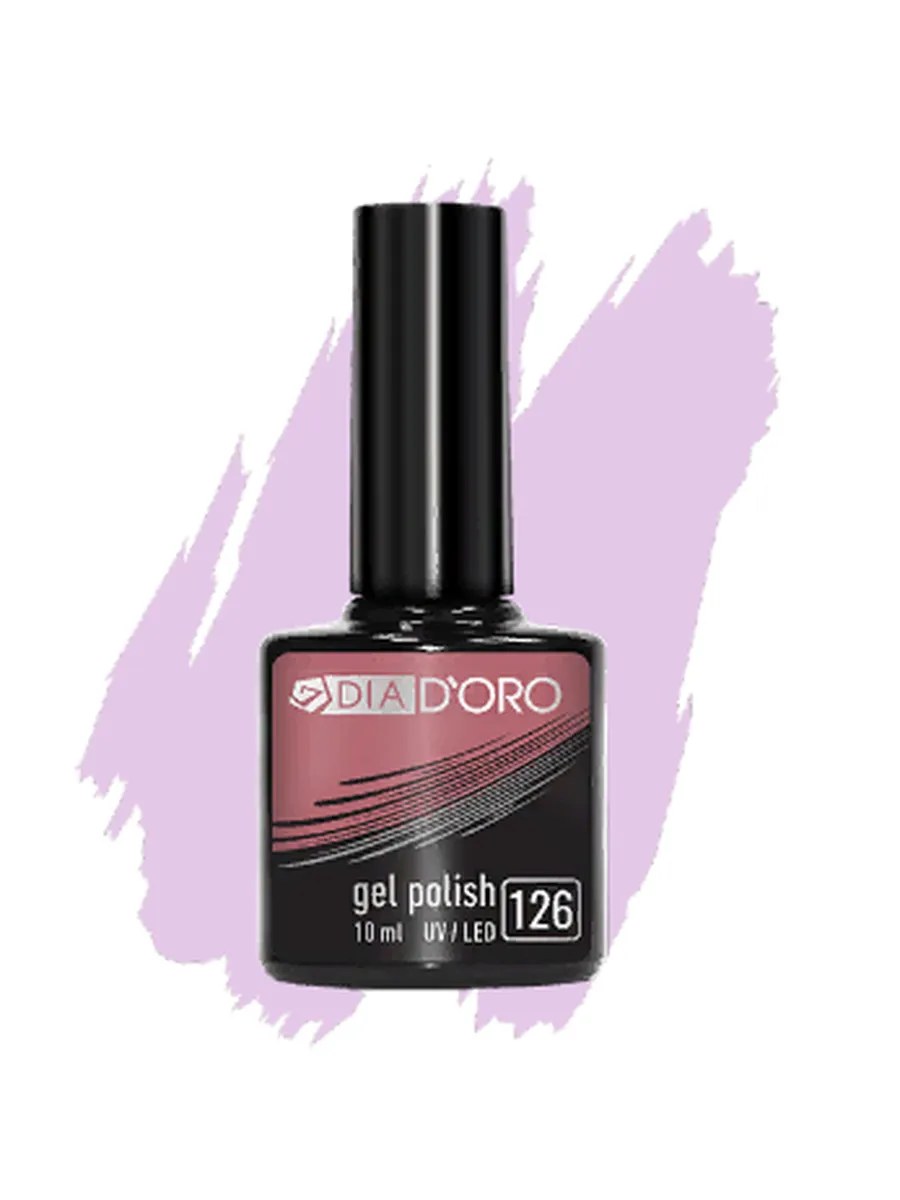 Dia D'oro Гель-лак для ногтей Gel Polish, трехфазный, №126, 10 мл