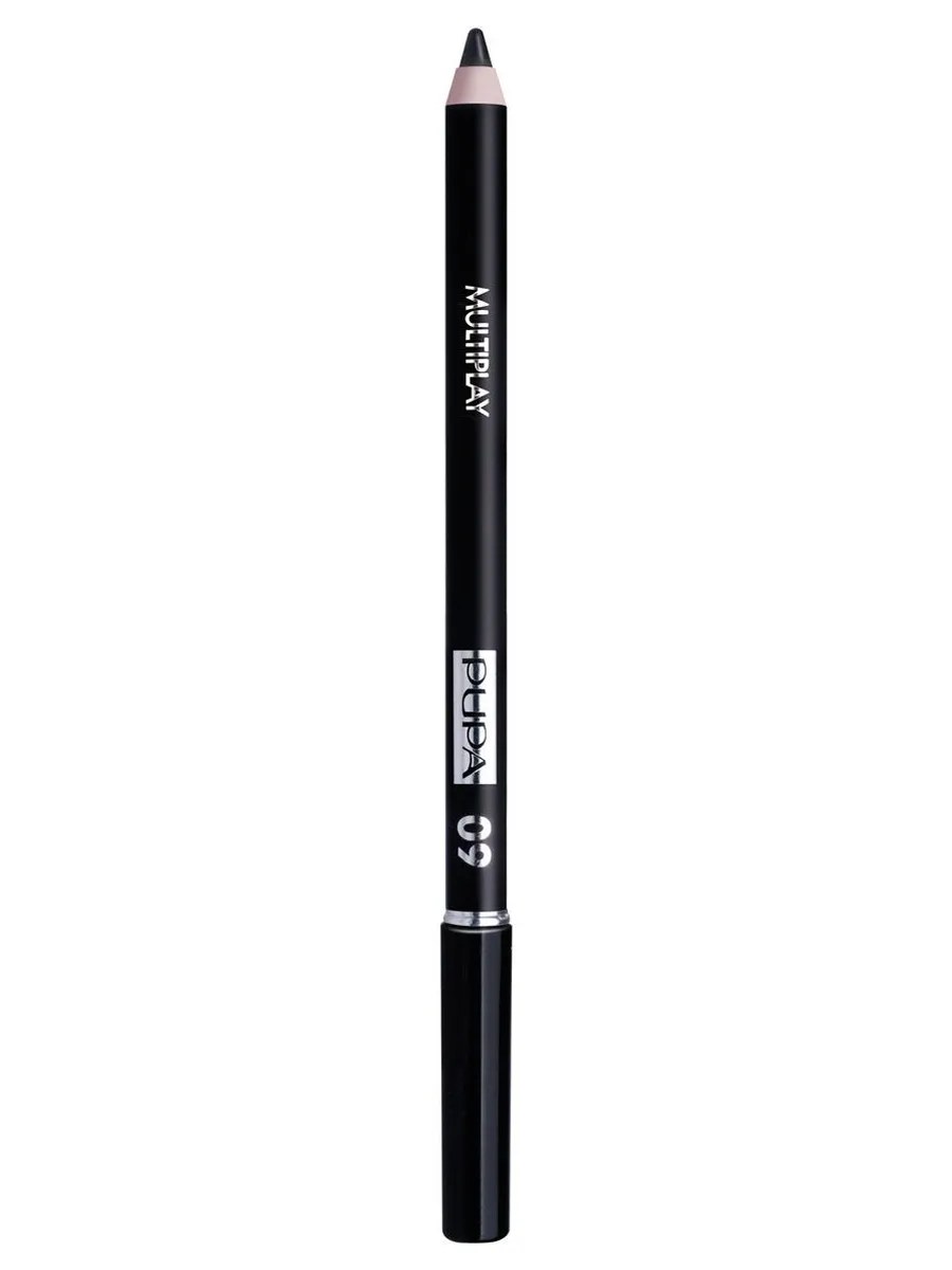 Pupa Карандаш для век Multiplay Eye Pencil, с апликатором, тон №09, Черный, 1,2 гр