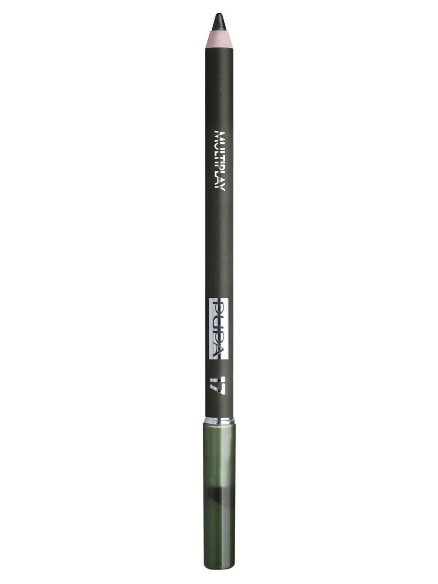 Pupa Карандаш для век Multiplay Eye Pencil, с апликатором, тон №17, Елово-зеленый, 1,2 гр