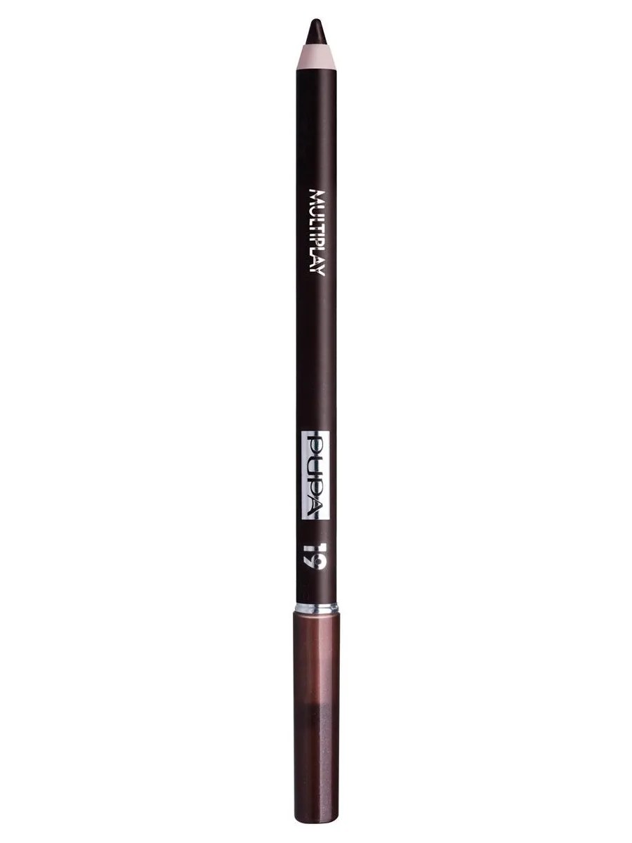 Pupa Карандаш для век Multiplay Eye Pencil, с апликатором, тон №19, Темно-земляной, 1,2 гр