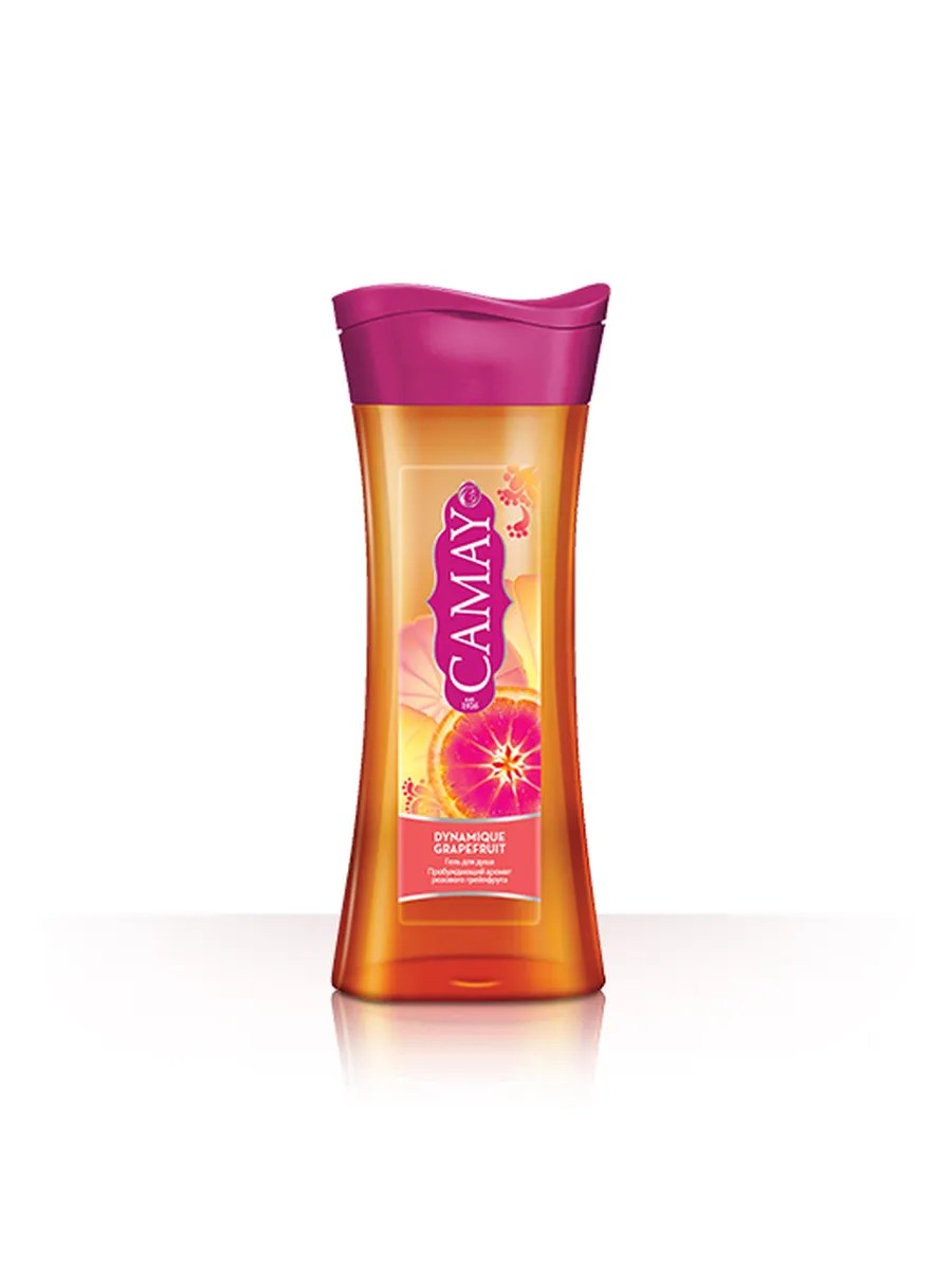 Camay Гель для душа Dynamique Grapefruit, 250 мл