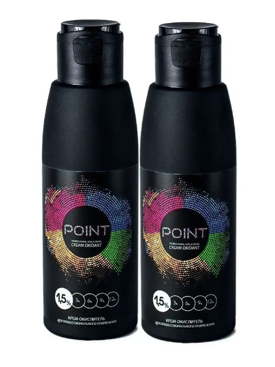 !POINT. Оксид (крем-окислитель, эмульсия, оксигент, оксидант) 1,5%, 2*100 мл