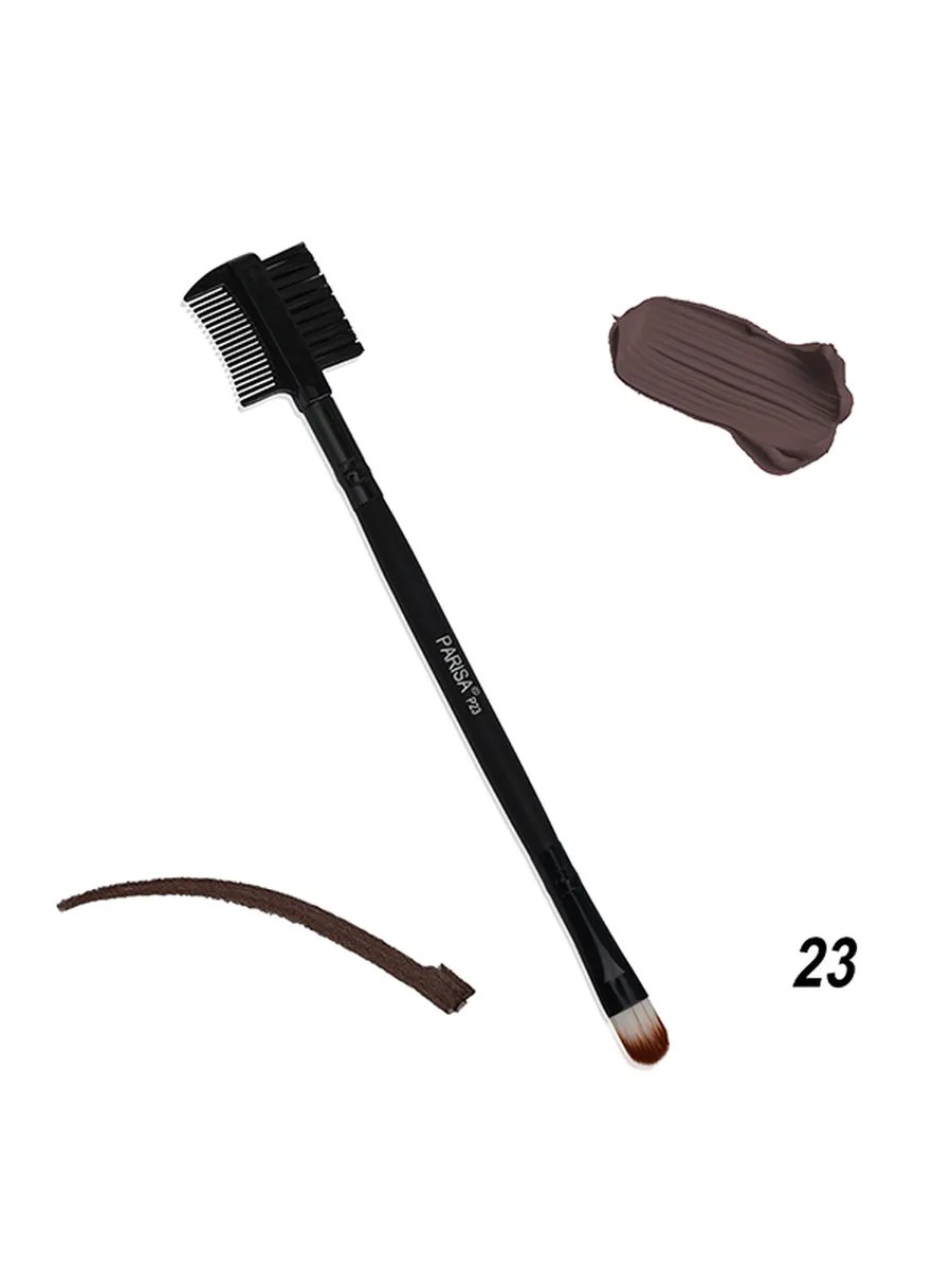 Parisa Кисть профессиональная P-23, для макияжа бровей