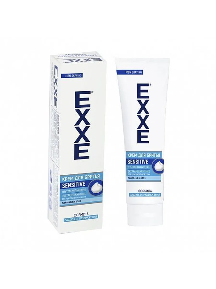 EXXE Men Крем для бритья Sensitive, 100 мл