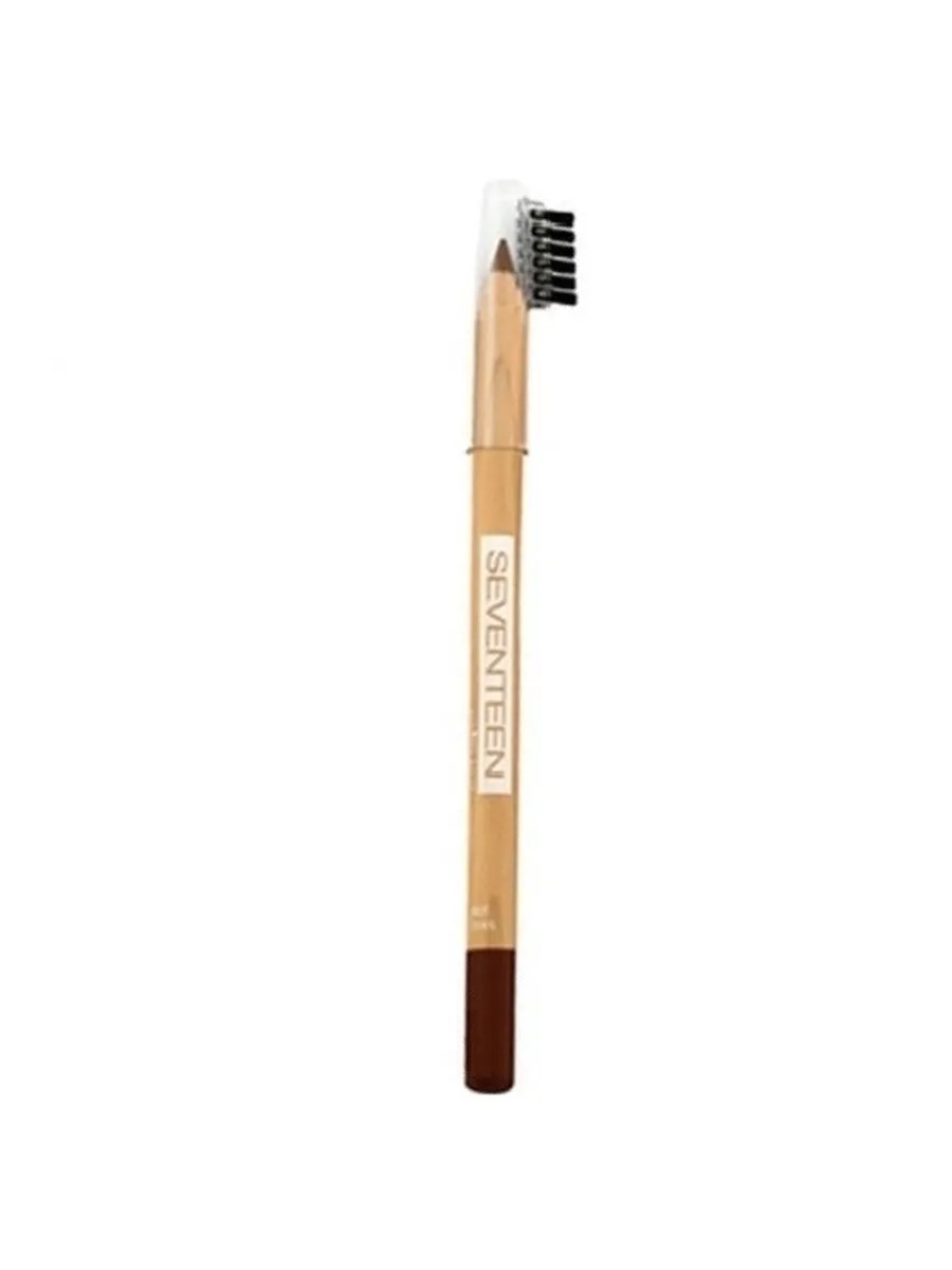 Seventeen Карандаш для бровей Longstay Eye Brow Shaper, с щеточкой, тон №8, Миндальный