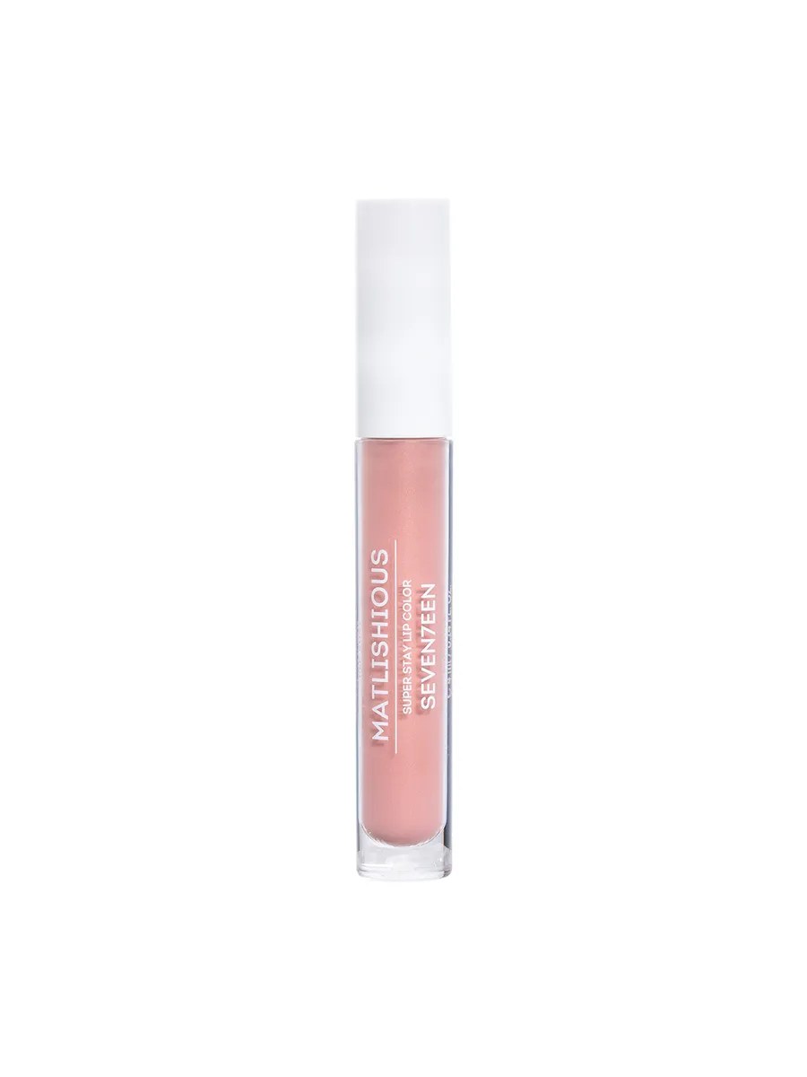 Seventeen Помада-блеск для губ Matlishious Super Stay Lip Color, жидкая, тон №03, Перламутровый терракот, 4 мл
