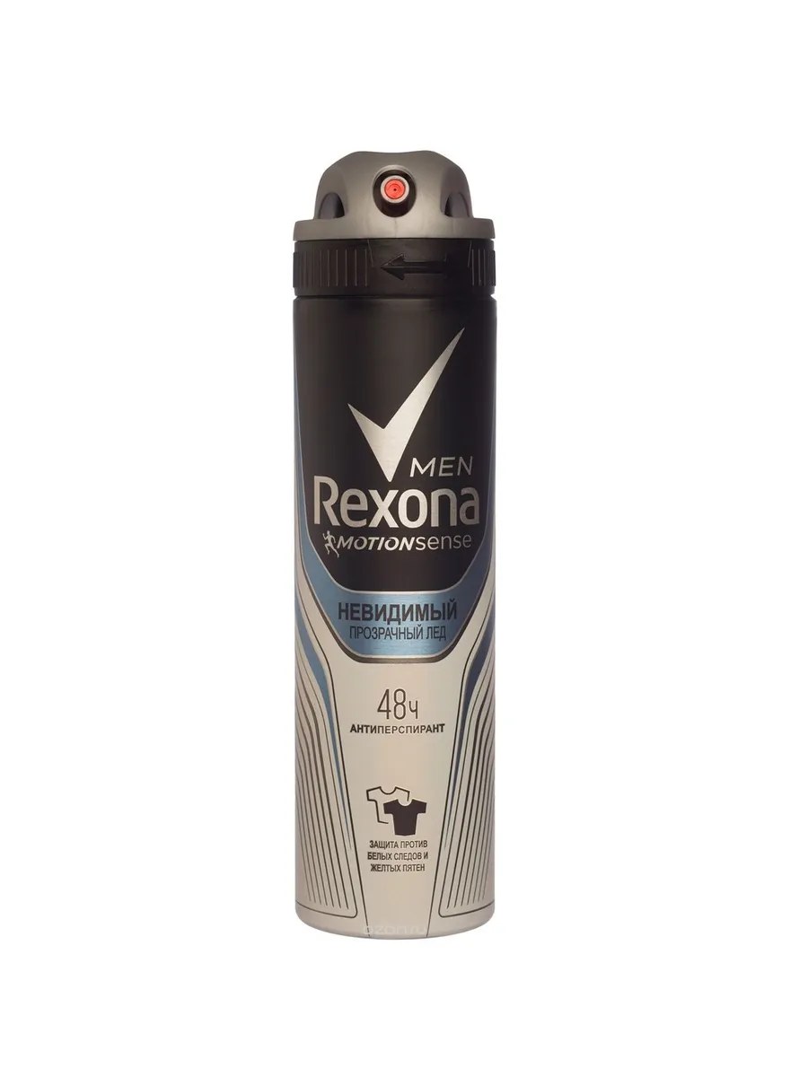Rexona Men Дезодорант-антиперспирант спрей Прозрачный лед, 150 мл