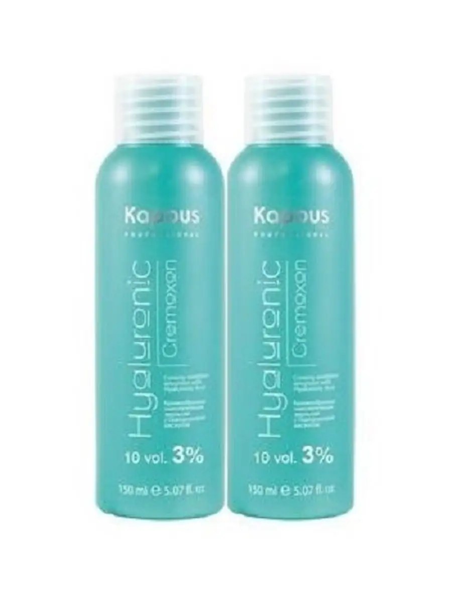 !Kapous Professional Эмульсия окислительная (оксид, оксигент) Hyaluronic, 3%, кремообразная, 2*150 мл NEW