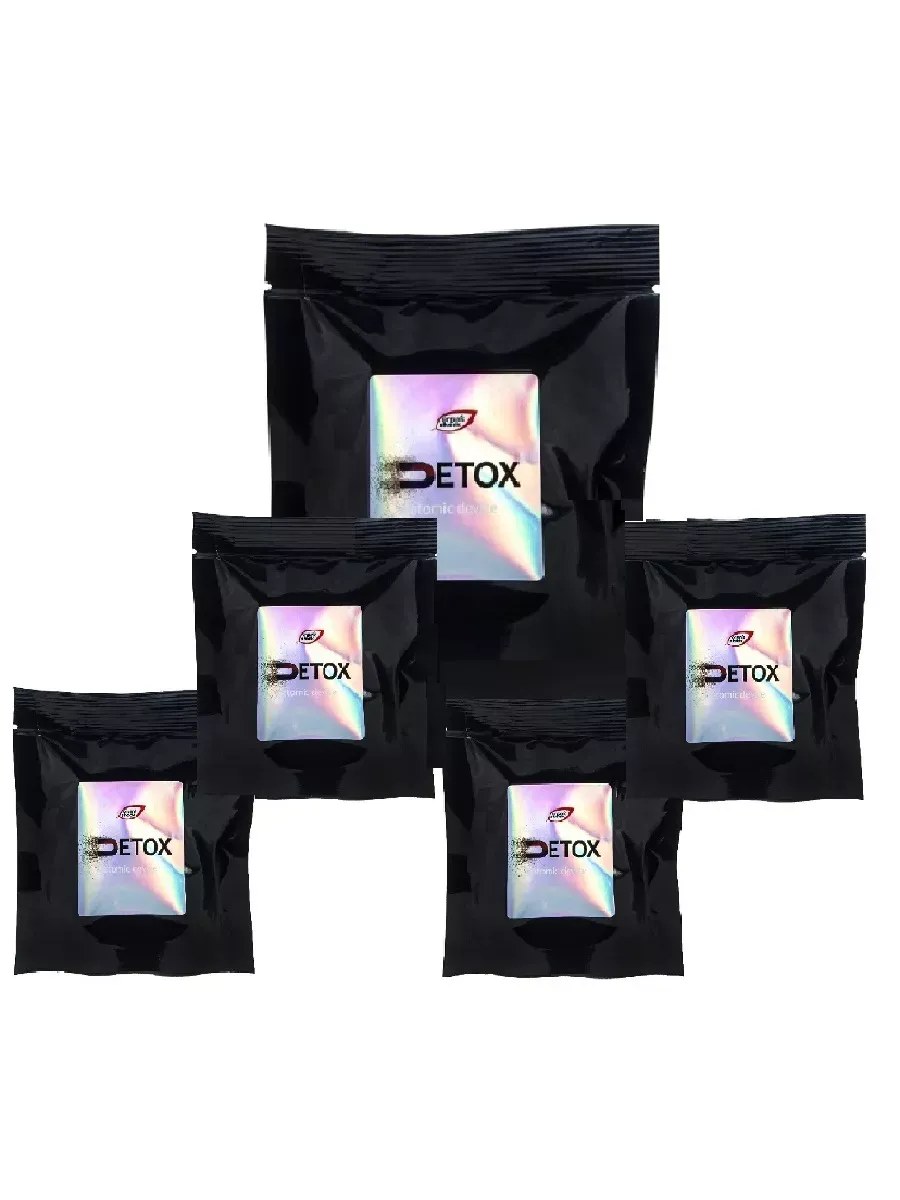Organic Shock Промо Атомное средство Detox, для очищения лица и тела, 5*100 гр