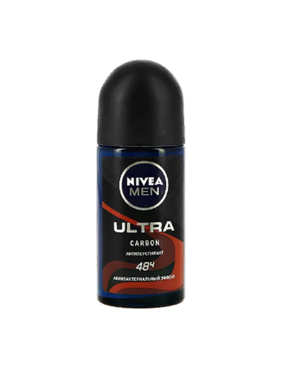 Nivea Men Антиперспирант шариковый Ultra Carbon, 50 мл
