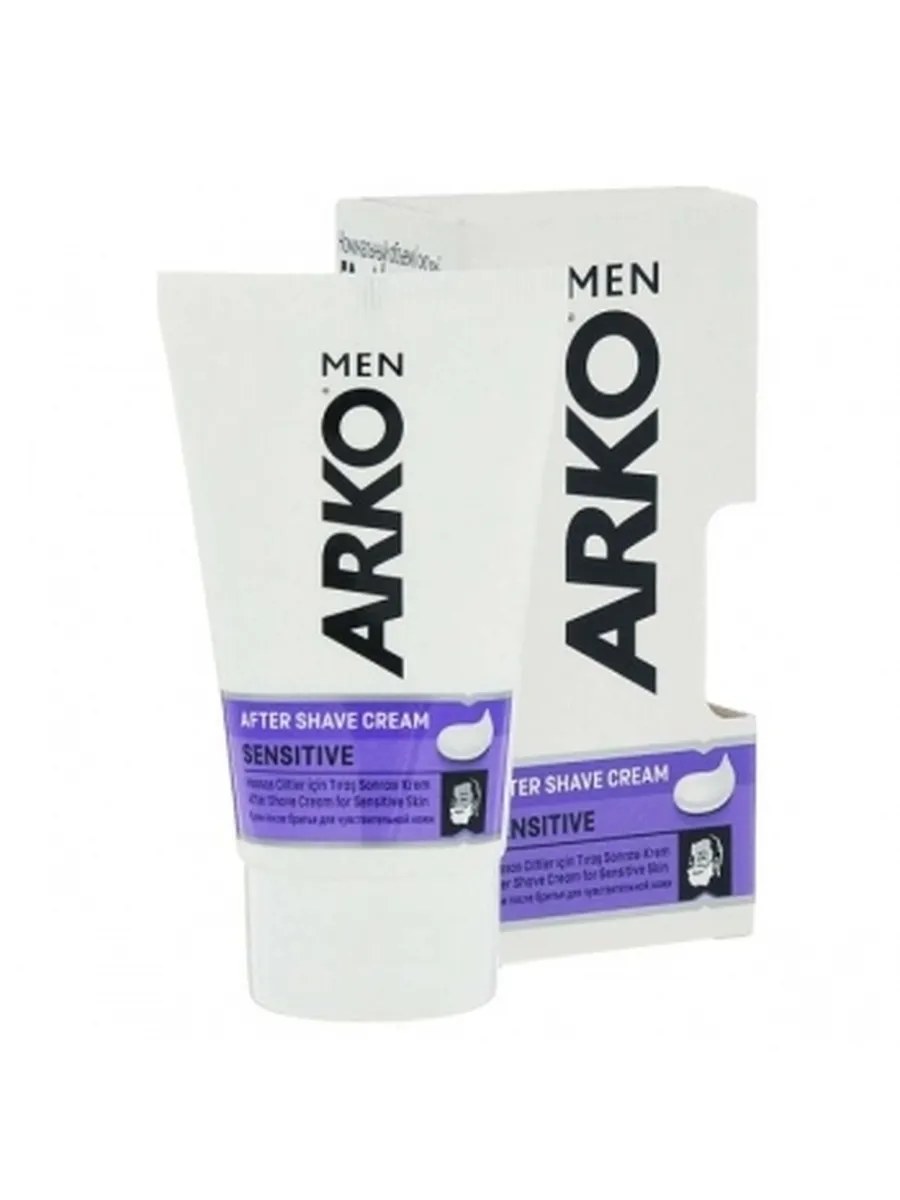 Arko Men Крем после бритья Sensitive, для чувствительной кожи, 50 гр