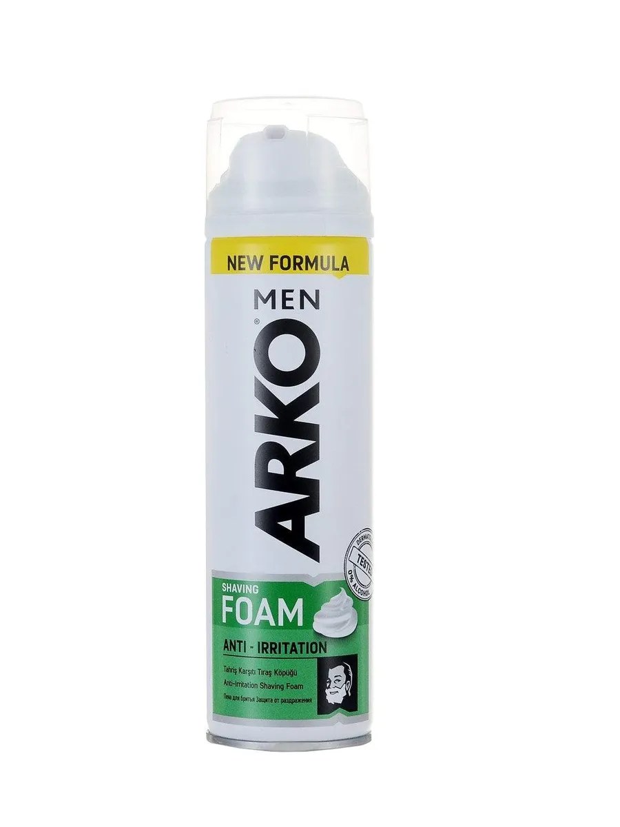 Arko Men Пена для бритья Anti-Irritation, защита от раздражения, 200 мл