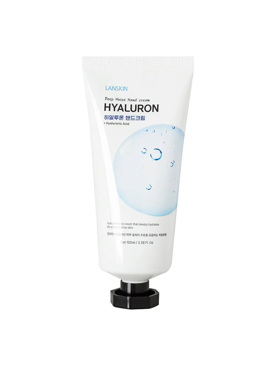 LanSkin Крем для рук Hyaluron, глубоко увлажняющий, с гиалуроновой кислотой, 100 мл