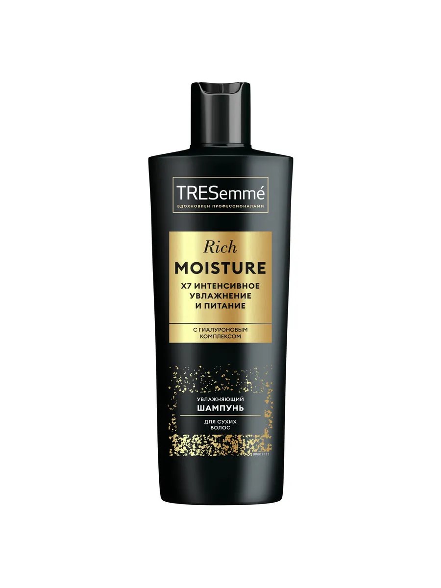 Tresemme Шампунь для волос Rich Moisture, увлажняющий, для сухих волос, 400 мл
