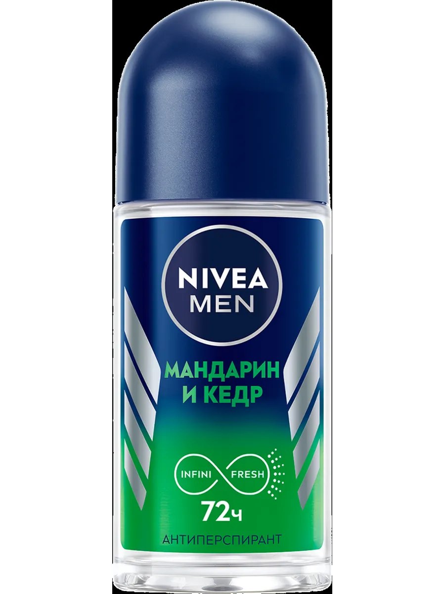 Nivea Men Дезодорант-антиперспирант шариковый Мандарин и Кедр, 50 мл