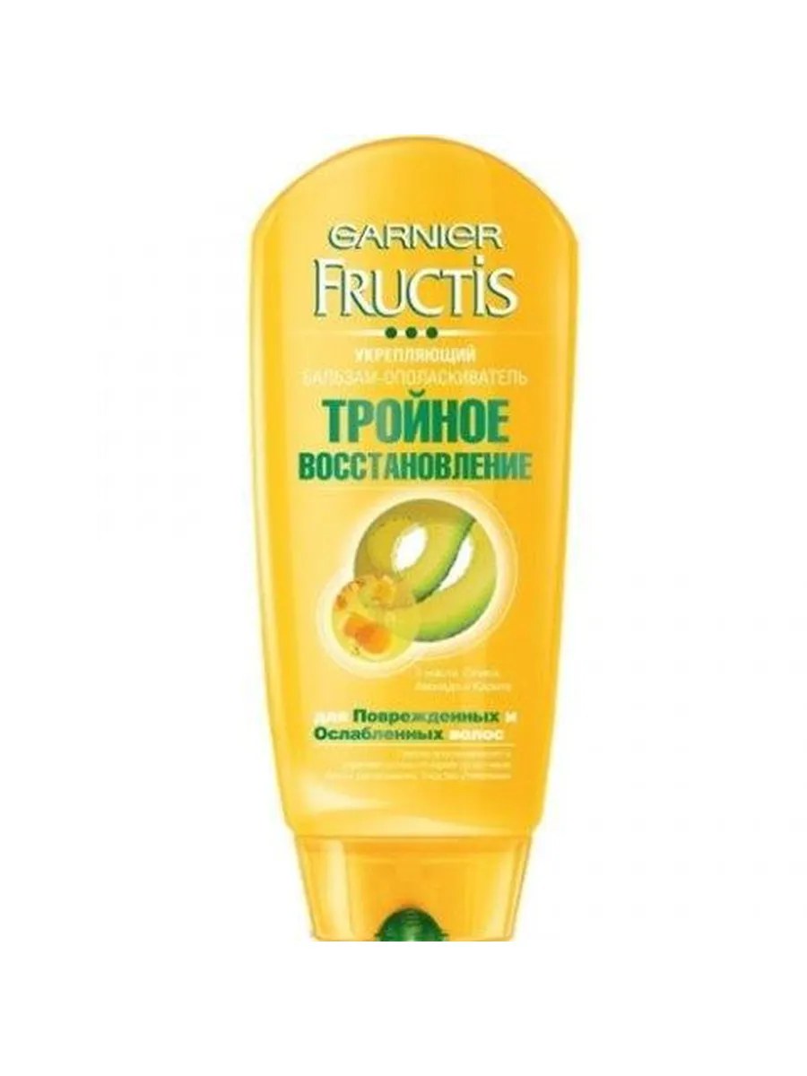 Garnier Fructis Бальзам для волос Тройное восстановление, для сухих и поврежденных волос, 200мл