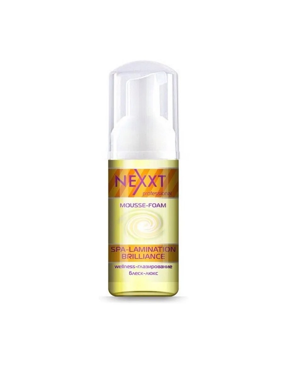 Nexxt Professional Мусс-пенка СПА Ламинирование и блеск-люкс для волос, 150 мл